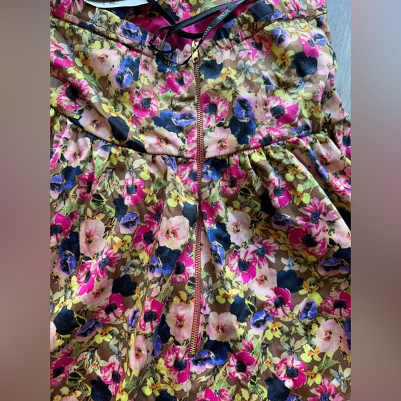 Xoxo Strapless Corsette Floral Dress, size: 5/6 - Picture 7 of 10